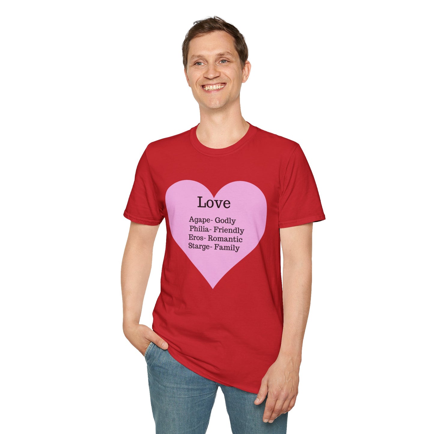 The "Four Loves" Ancient Greek Definition Tee – Wear the Language of the Heart