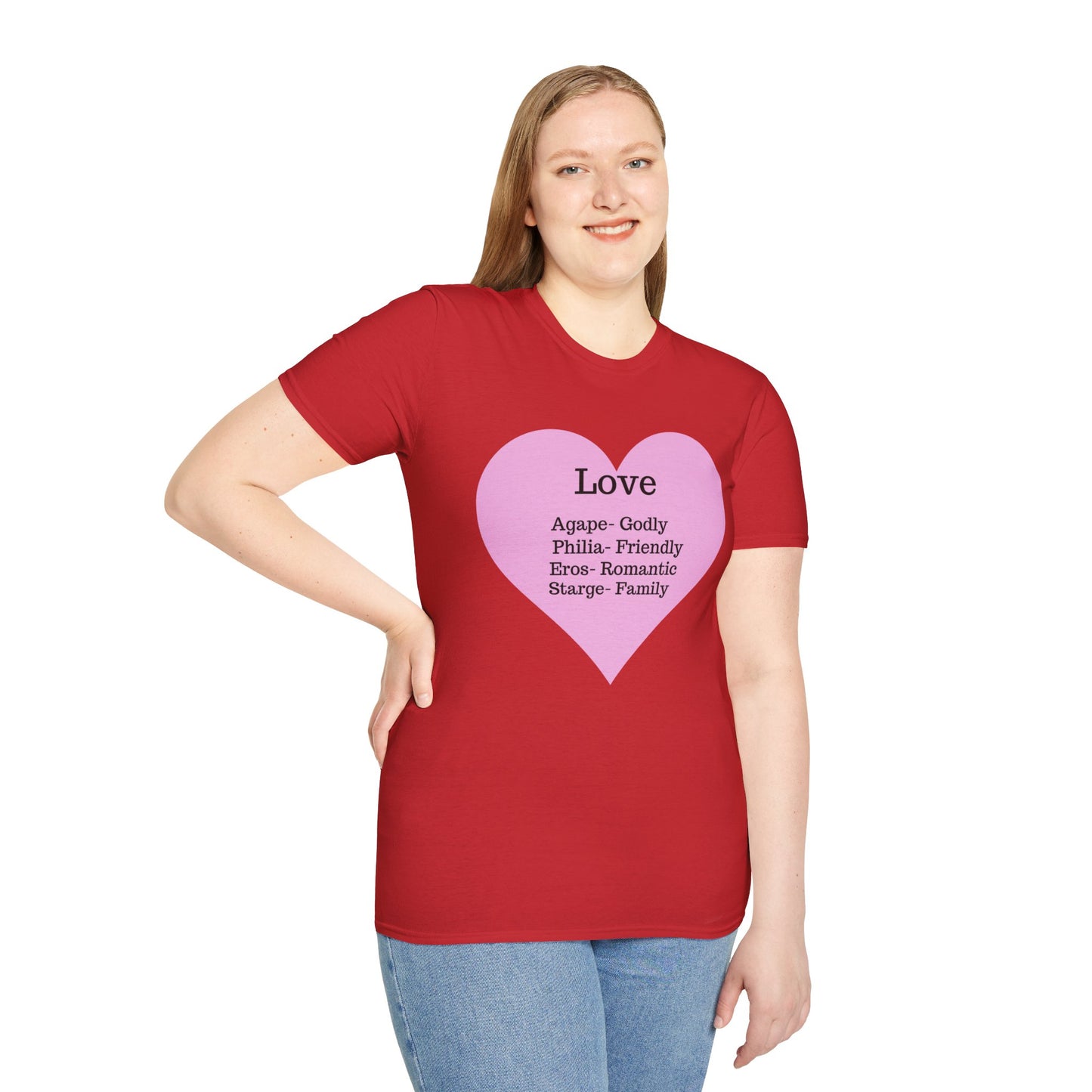 The "Four Loves" Ancient Greek Definition Tee – Wear the Language of the Heart
