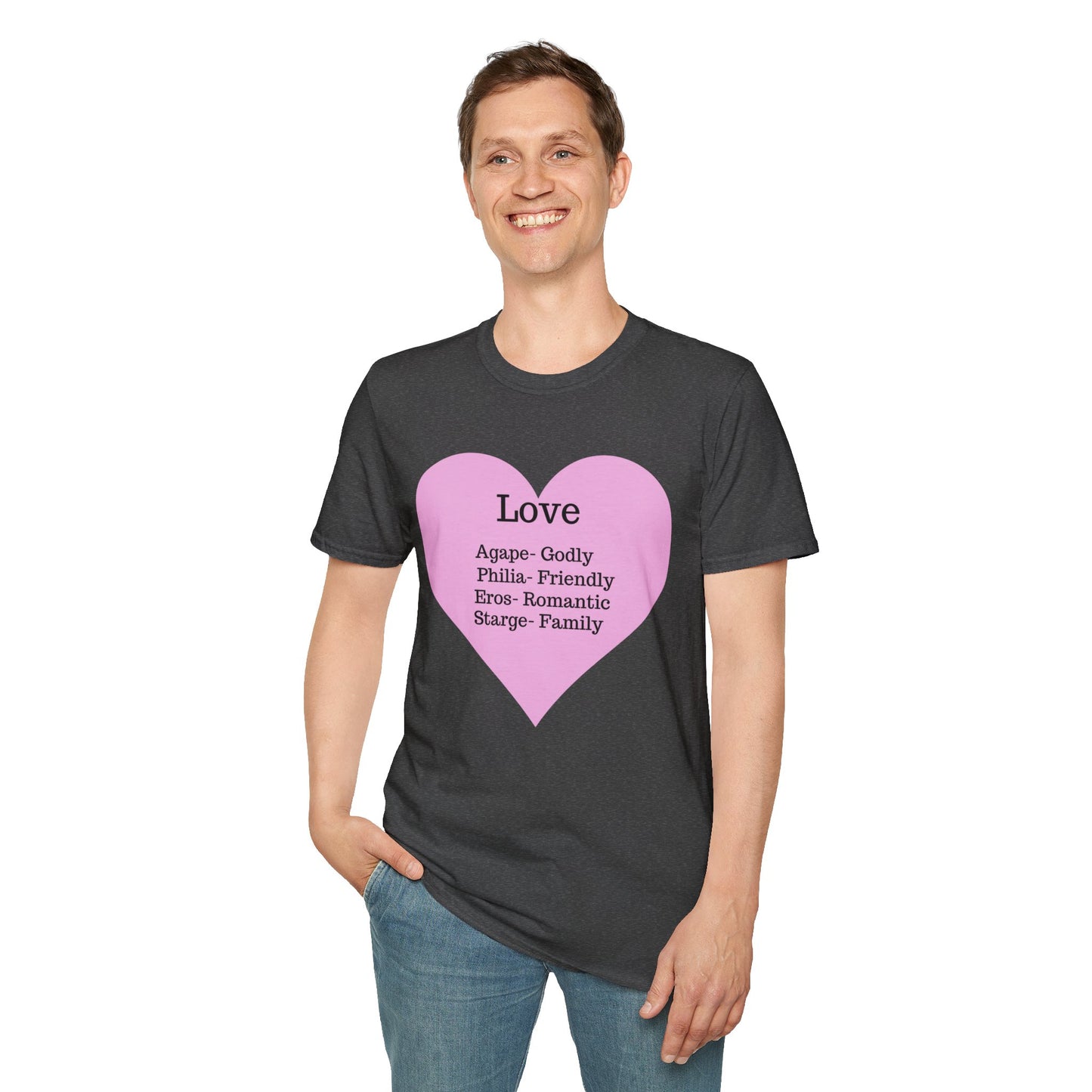 The "Four Loves" Ancient Greek Definition Tee – Wear the Language of the Heart