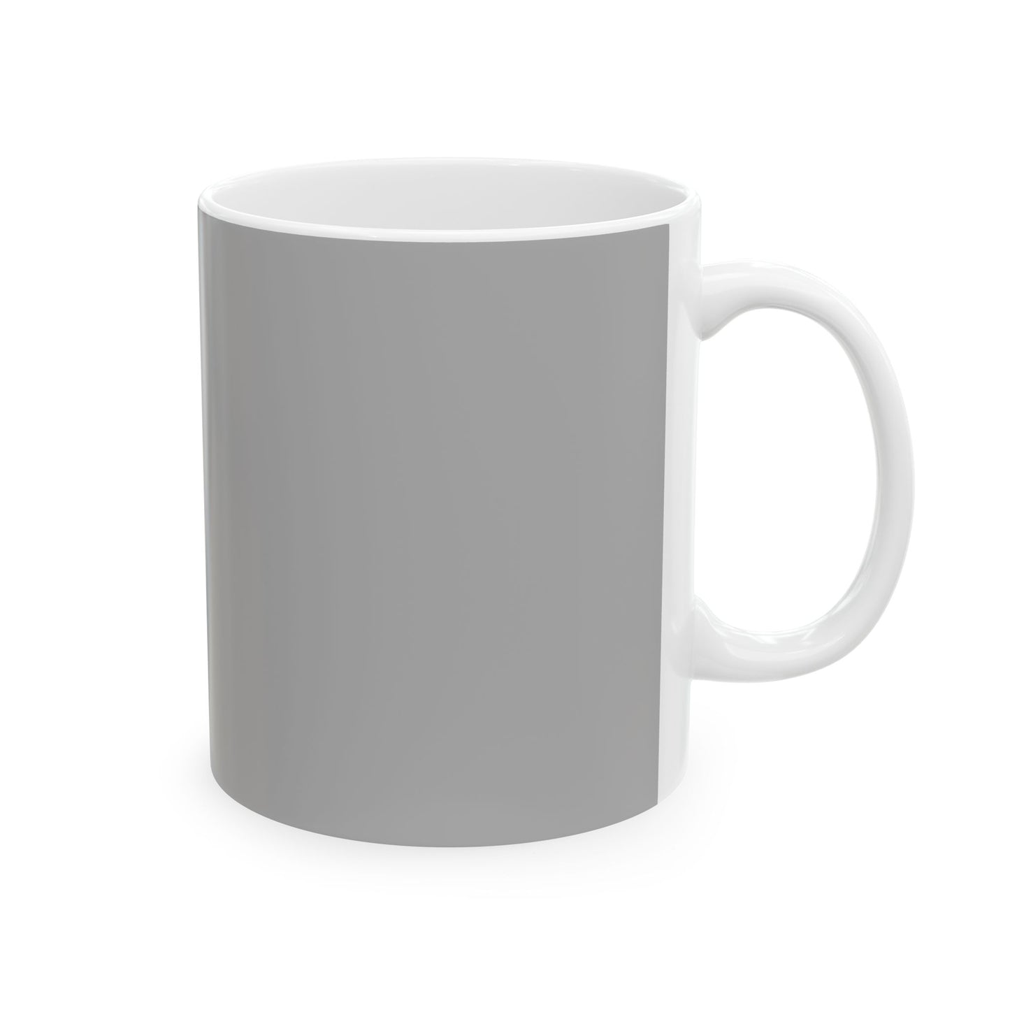 The "Language of Love" Ceramic Mug – A Sincere Start to Your Day (11oz, 15oz)(Light grey)