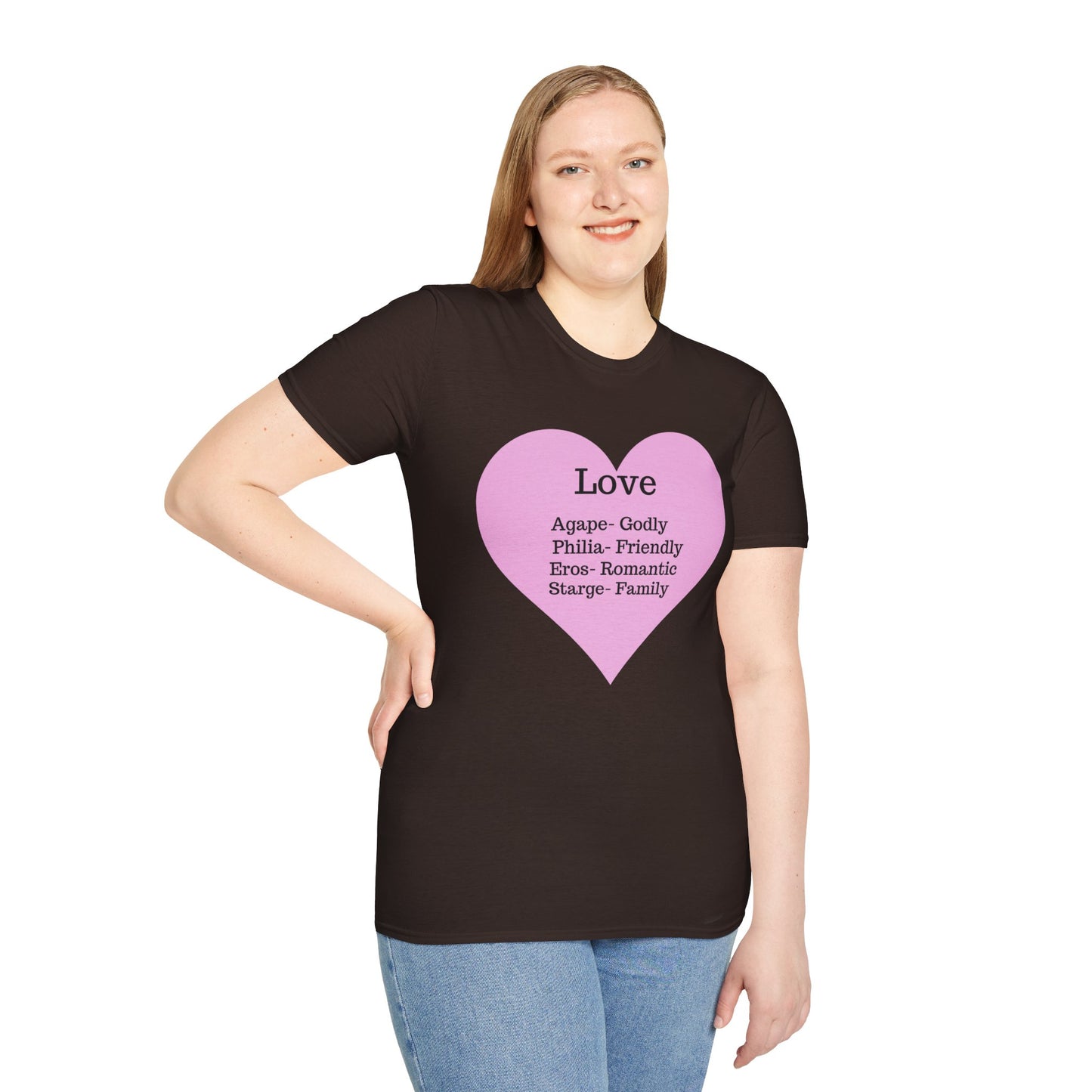 The "Four Loves" Ancient Greek Definition Tee – Wear the Language of the Heart