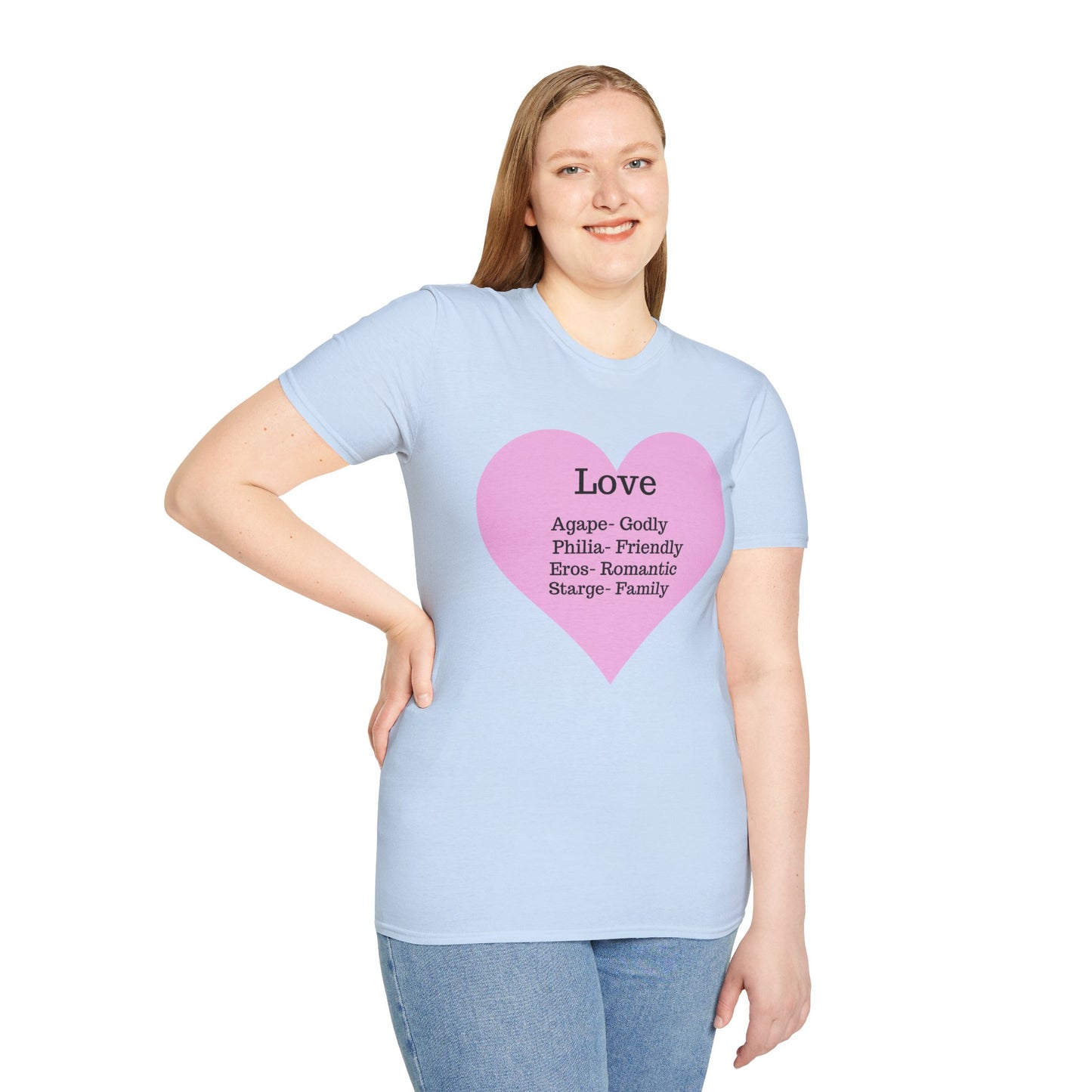 The "Four Loves" Ancient Greek Definition Tee – Wear the Language of the Heart
