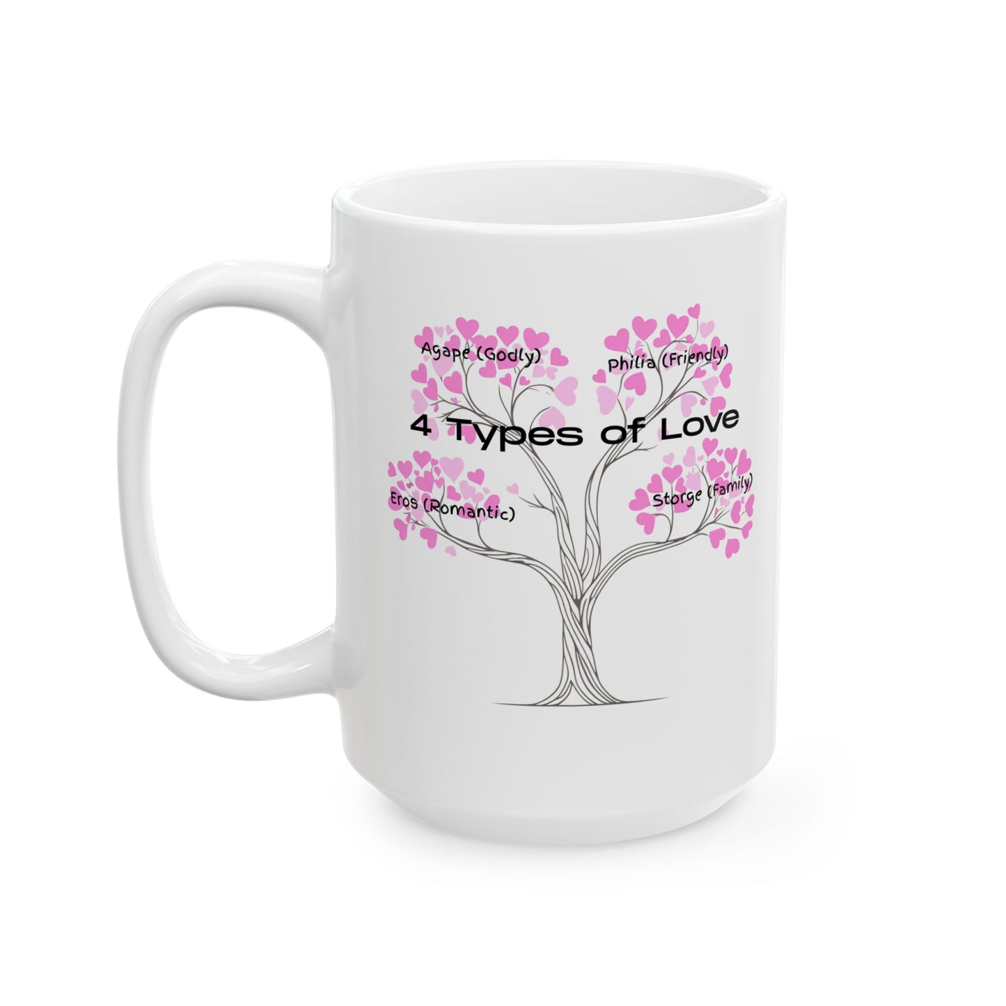 The "Language of Love" Ceramic Mug – A Sincere Start to Your Day (11oz, 15oz)