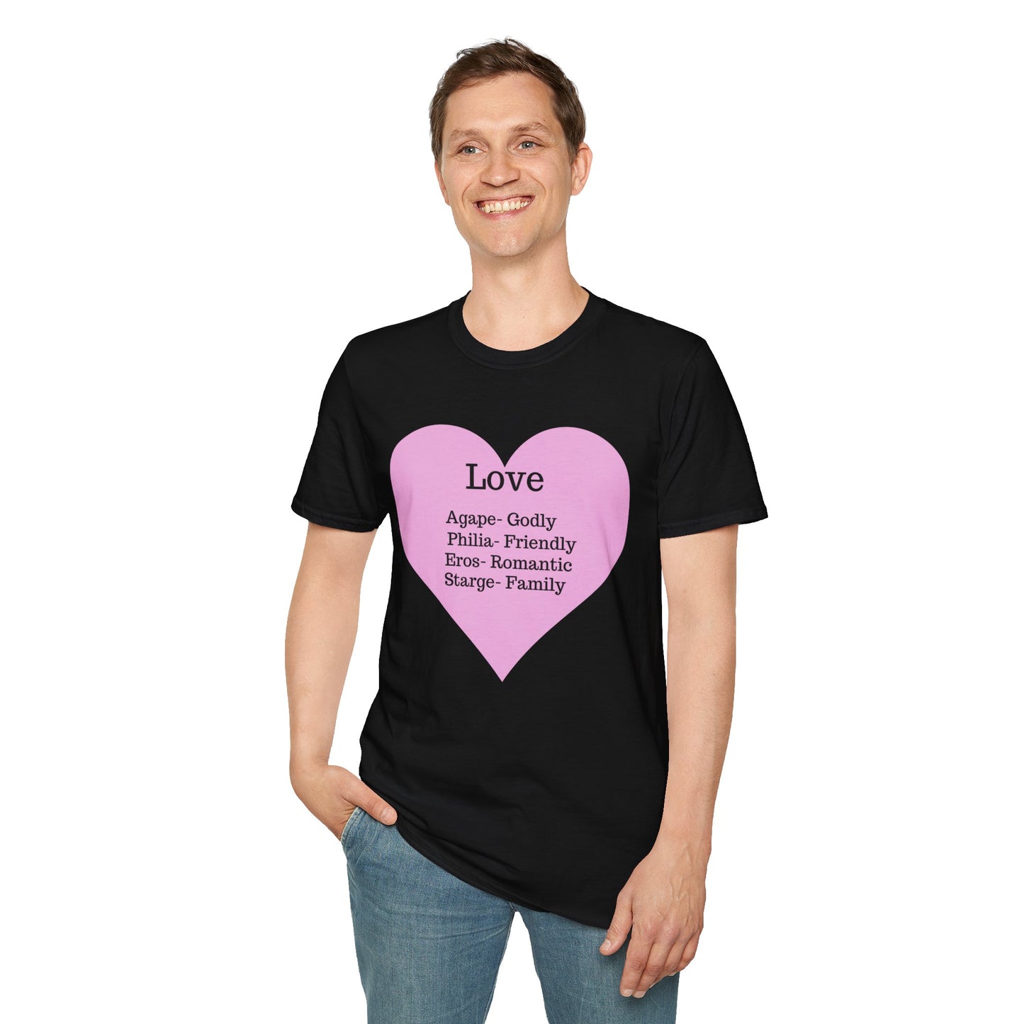 The "Four Loves" Ancient Greek Definition Tee – Wear the Language of the Heart