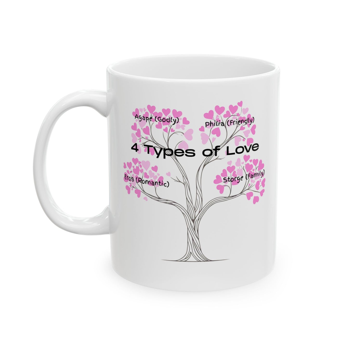 The "Language of Love" Ceramic Mug – A Sincere Start to Your Day (11oz, 15oz)