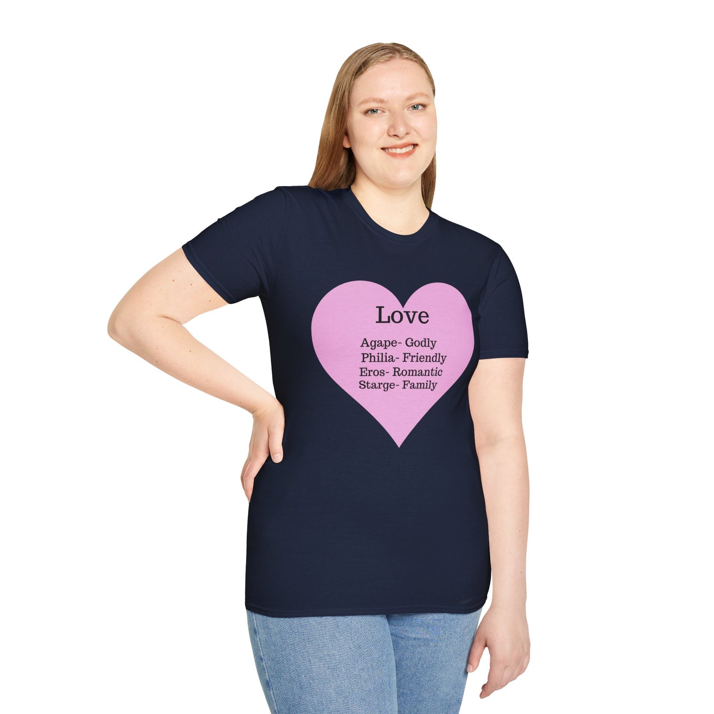 The "Four Loves" Ancient Greek Definition Tee – Wear the Language of the Heart
