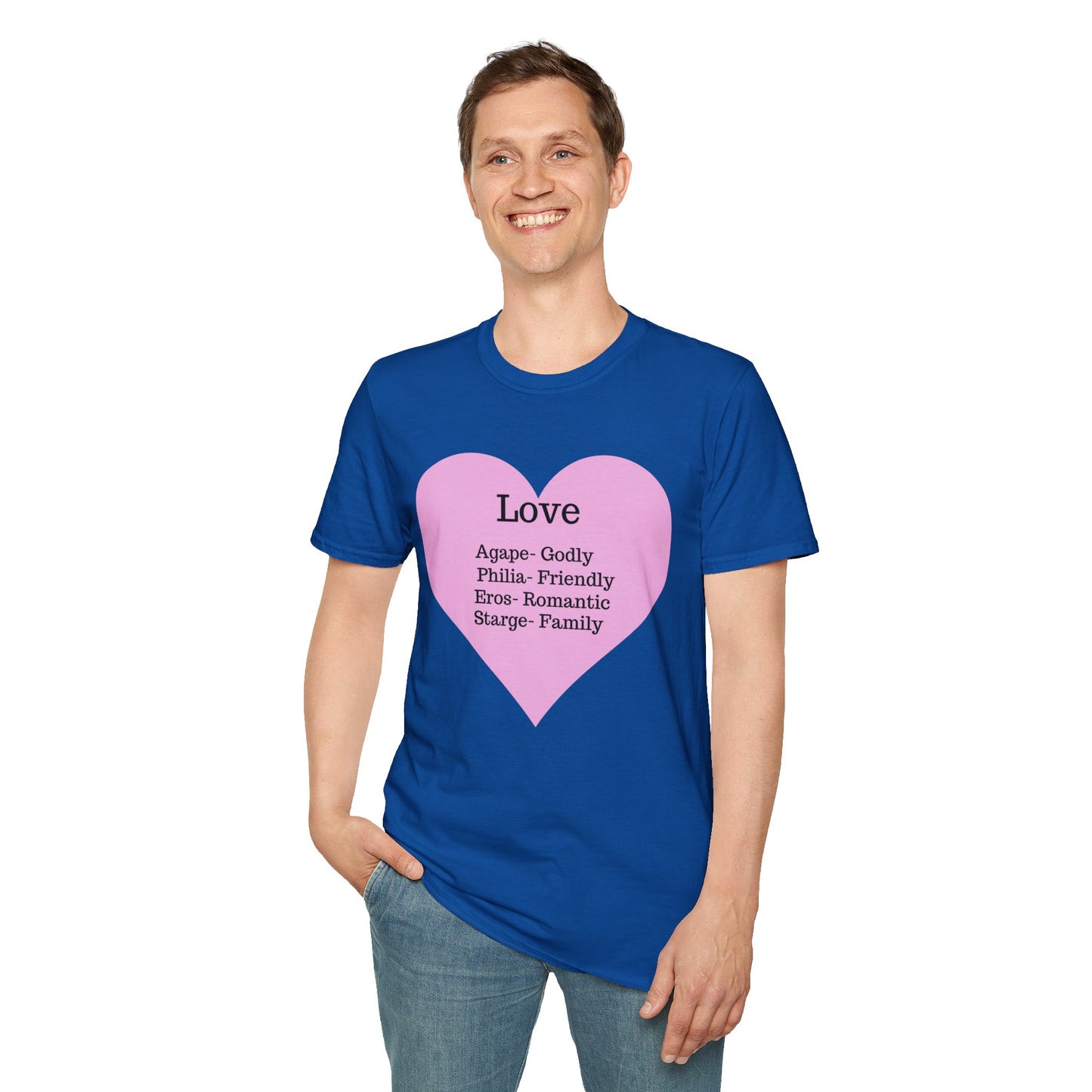 The "Four Loves" Ancient Greek Definition Tee – Wear the Language of the Heart