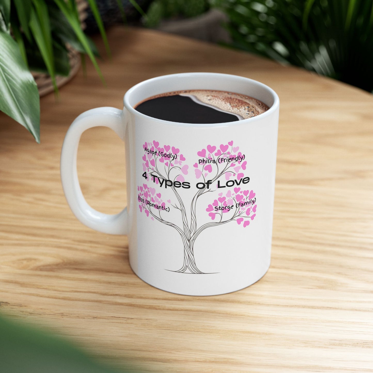 The "Language of Love" Ceramic Mug – A Sincere Start to Your Day (11oz, 15oz)
