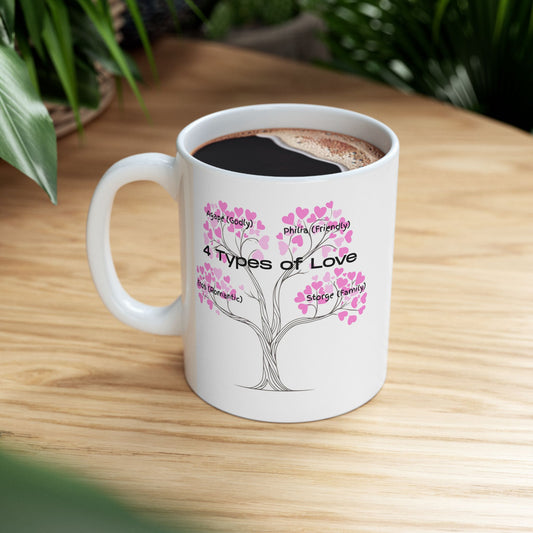 The "Language of Love" Ceramic Mug – A Sincere Start to Your Day (11oz, 15oz)