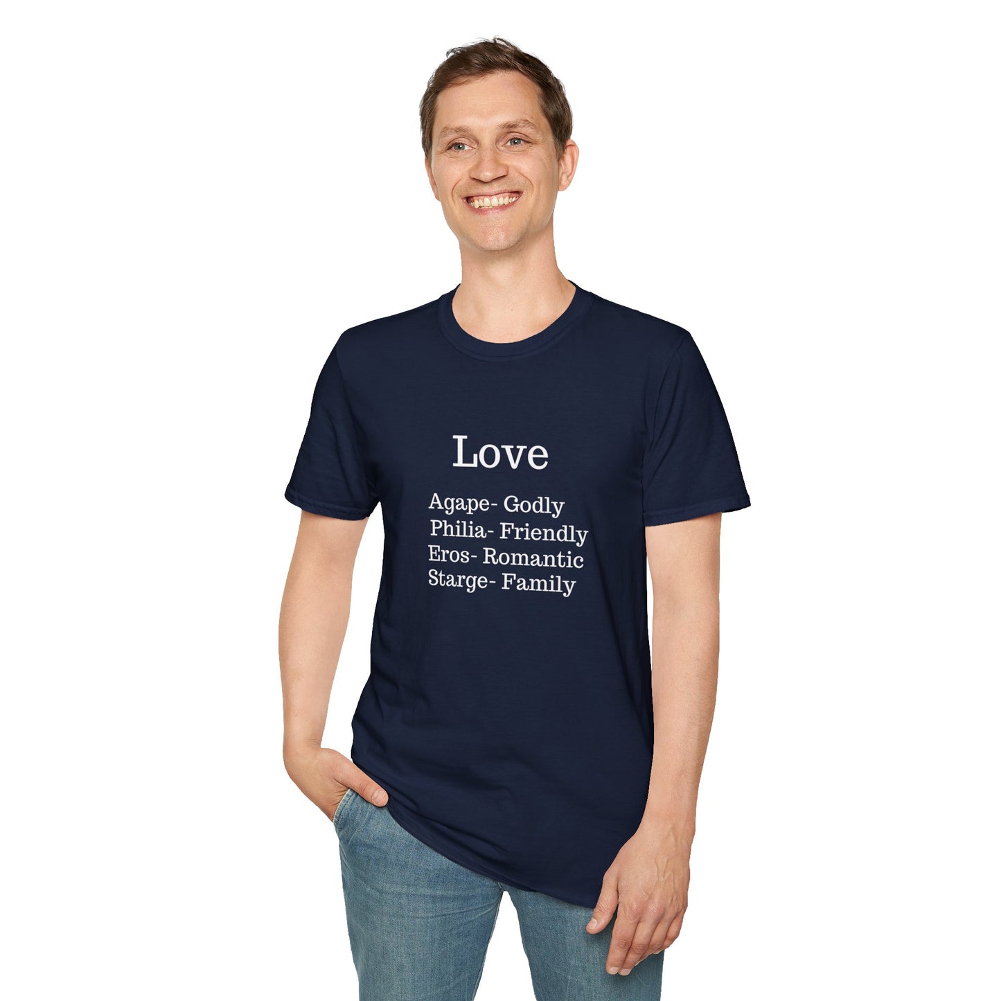 The "Four Loves" Greek Definition Tee – Wear the Language of the Soul