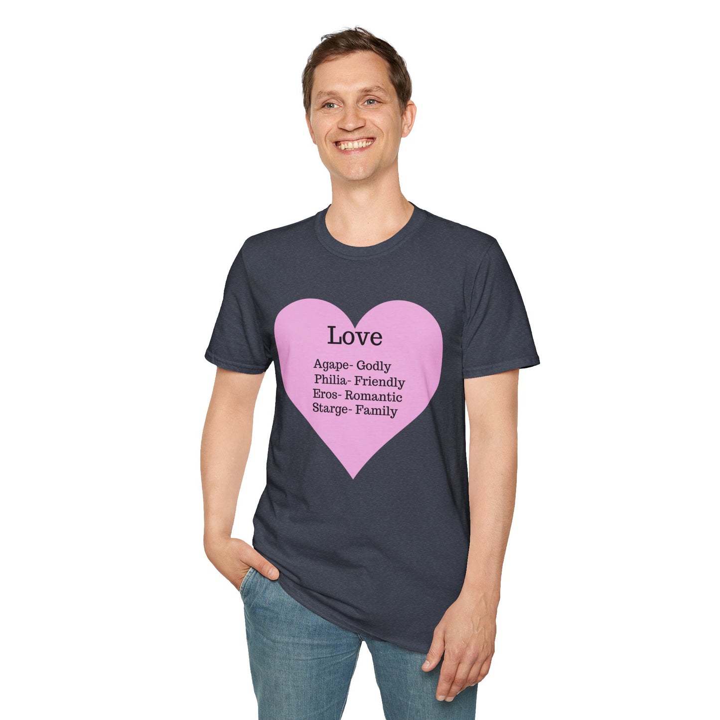 The "Four Loves" Ancient Greek Definition Tee – Wear the Language of the Heart