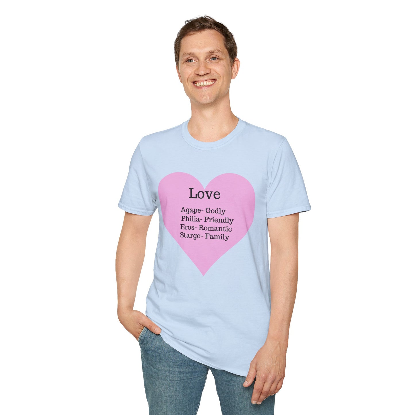 The "Four Loves" Ancient Greek Definition Tee – Wear the Language of the Heart