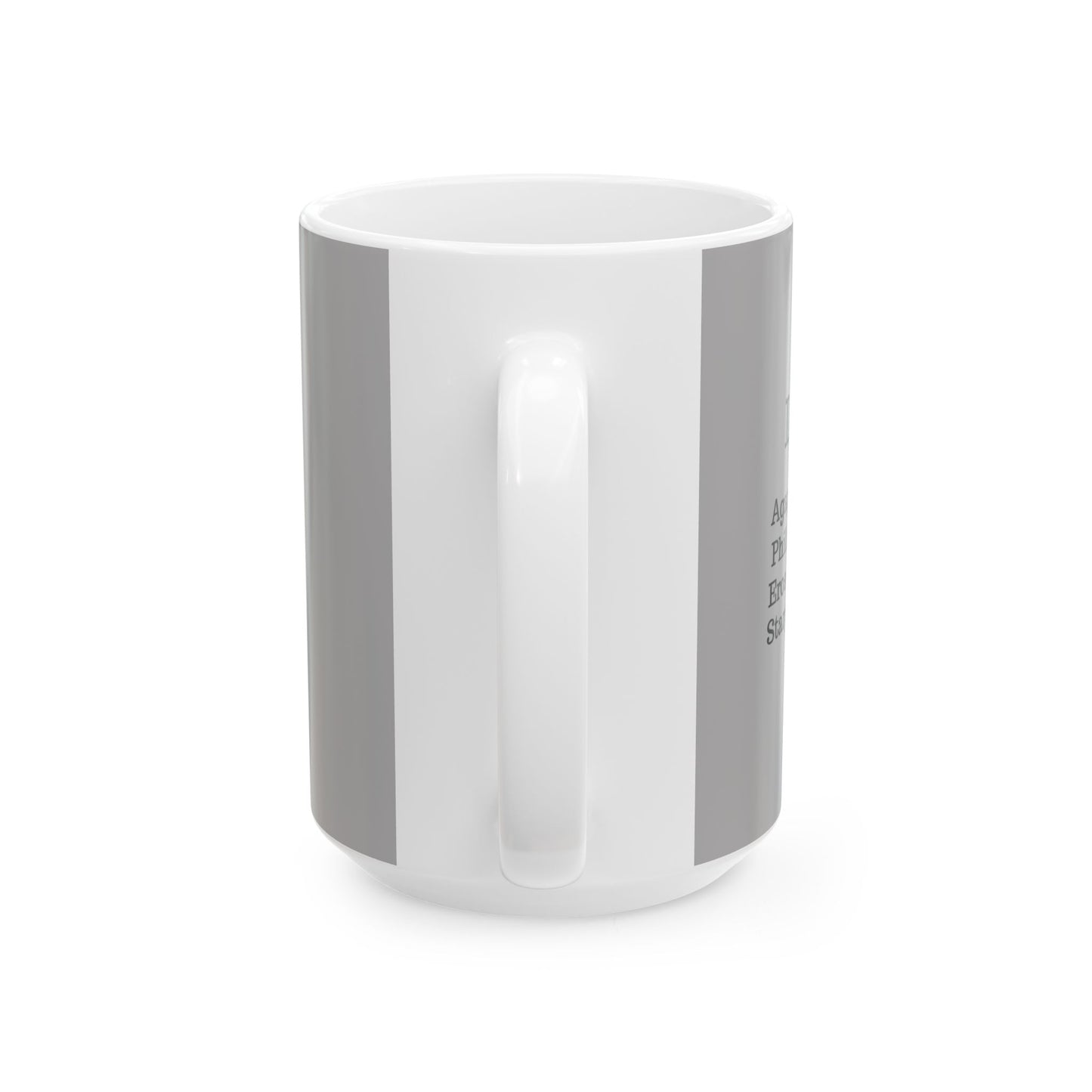 The "Ancient Wisdom" Love Definition Mug – A Sincere Start to Your Day (11oz, 15oz)(Light grey)