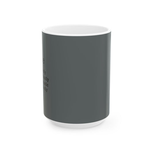 The "Ancient Wisdom" Love Definition Mug – A Sincere Start to Your Day (11oz, 15oz)(Dark grey)