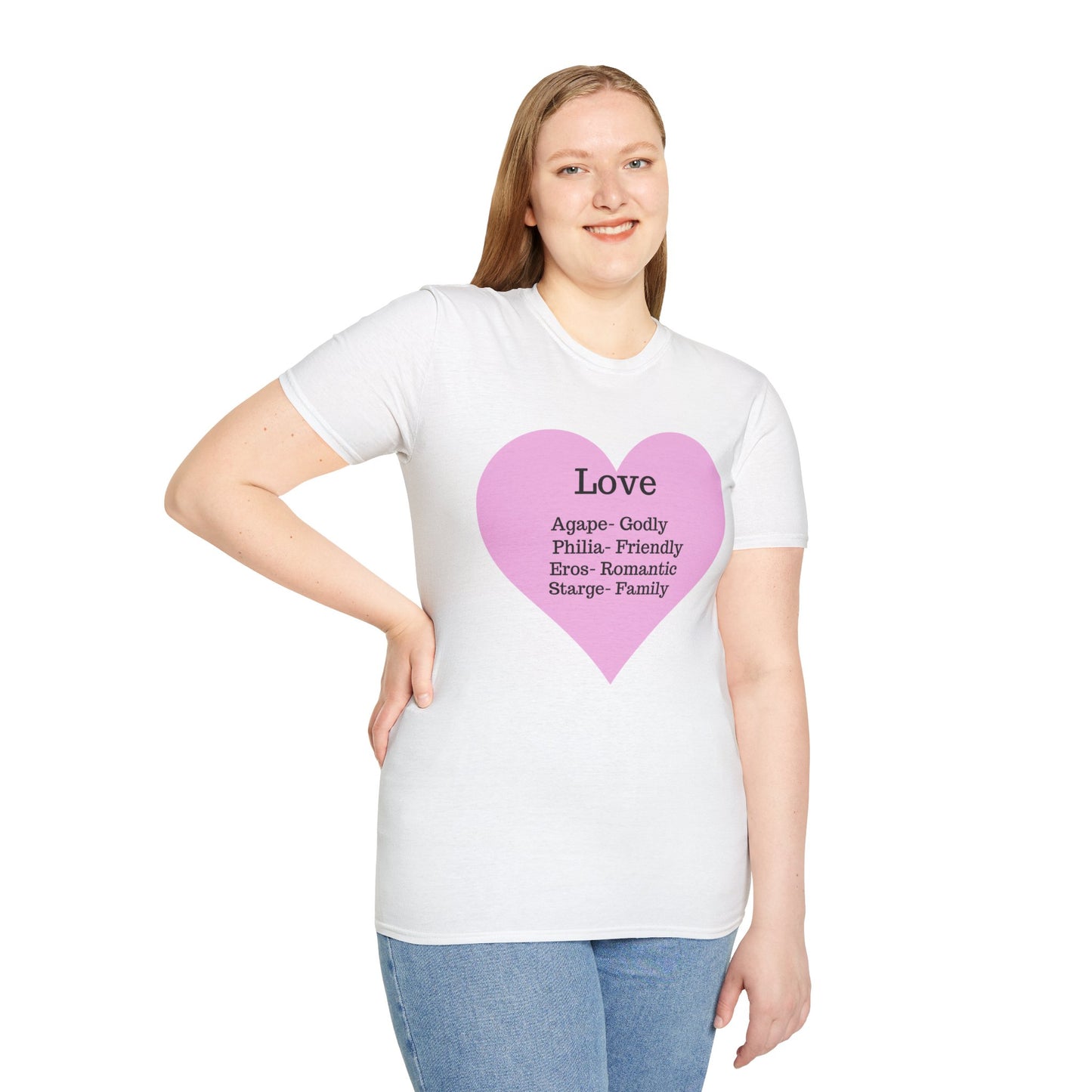 The "Four Loves" Ancient Greek Definition Tee – Wear the Language of the Heart