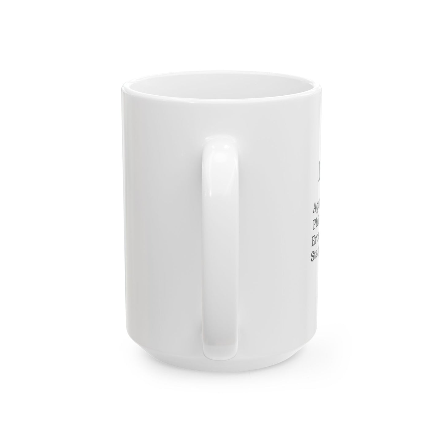 The "Ancient Wisdom" Love Definition Mug – A Sincere Start to Your Day (11oz, 15oz)(White)