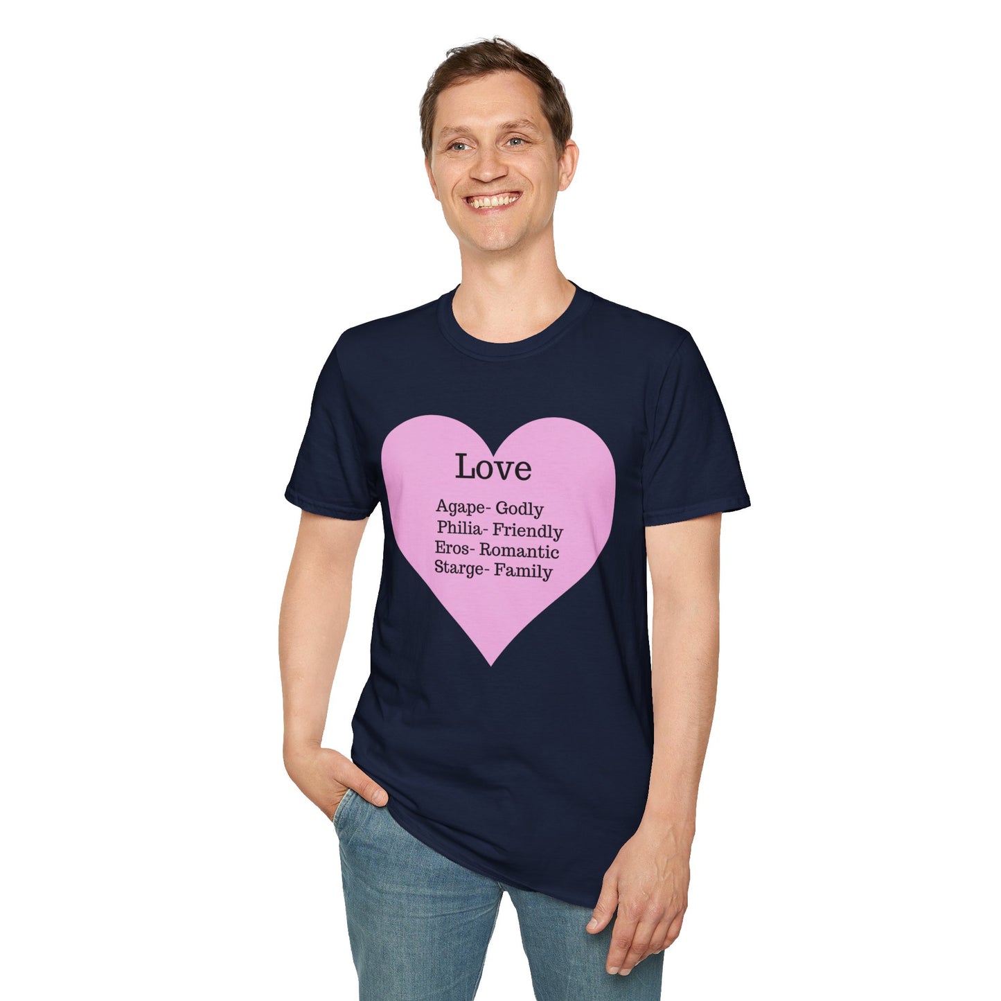 The "Four Loves" Ancient Greek Definition Tee – Wear the Language of the Heart