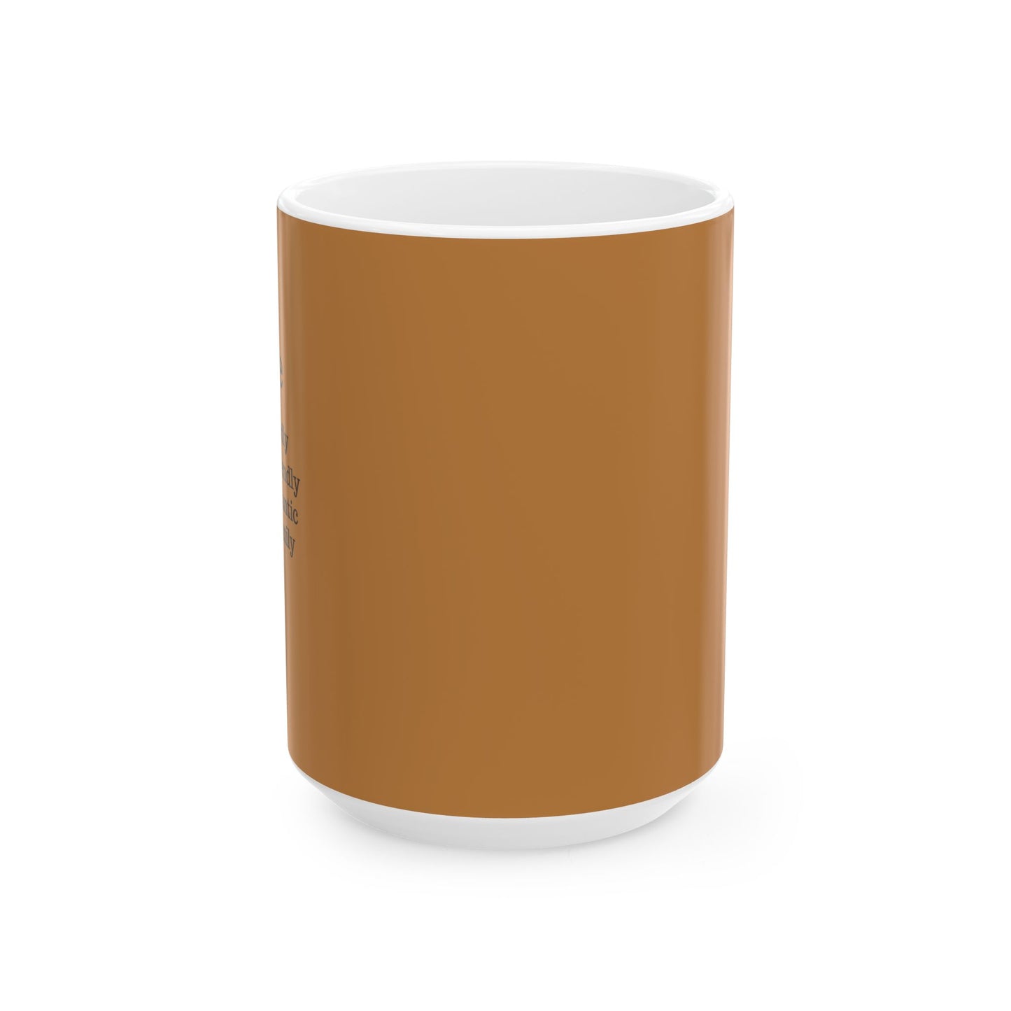 The "Ancient Wisdom" Love Definition Mug – A Sincere Start to Your Day (11oz, 15oz)(Light brown)