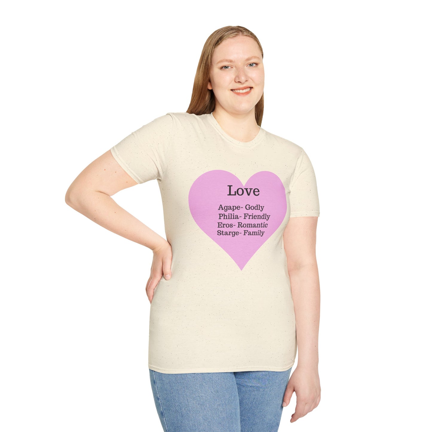 The "Four Loves" Ancient Greek Definition Tee – Wear the Language of the Heart