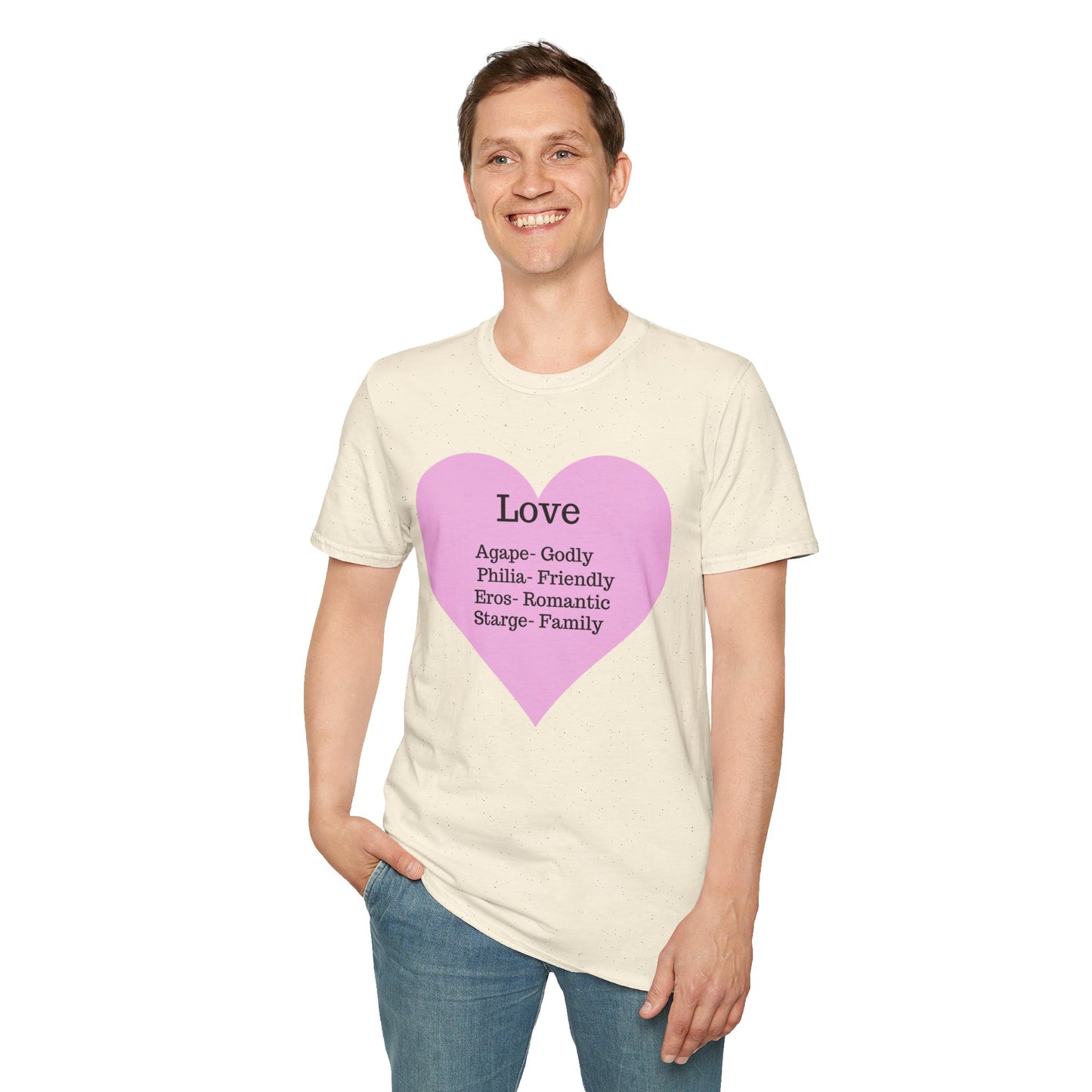 The "Four Loves" Ancient Greek Definition Tee – Wear the Language of the Heart